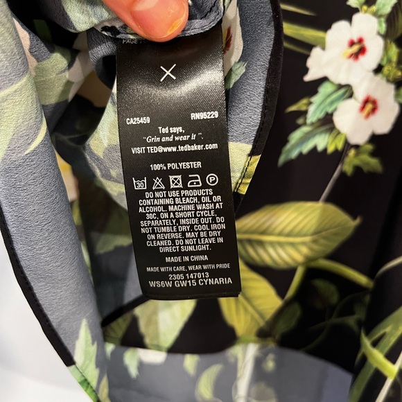 Ted Baker Floral Tank - Picture 4 of 4
